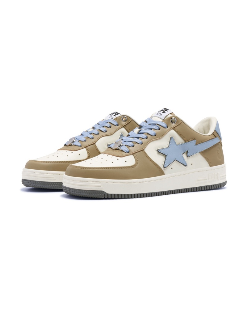 Basket Bape STA #4 Beige Homme | KGH-11258870